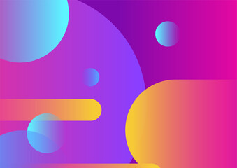 Modern gradient purple Abstract colorful geometric cover design background