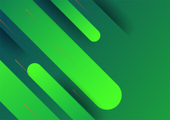 Modern colorful abstract geometric background. Minimal trendy geometric background. Presentation title slide design template with dynamic shapes composition.