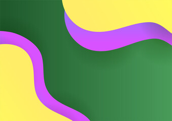 Modern colorful abstract geometric background. Minimal trendy geometric background. Presentation title slide design template with dynamic shapes composition.