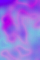 Bright lilac-blue defocused background. Blurry vertical lines and spots. Neon. Background for the cover of a book, notebook, laptop cover.