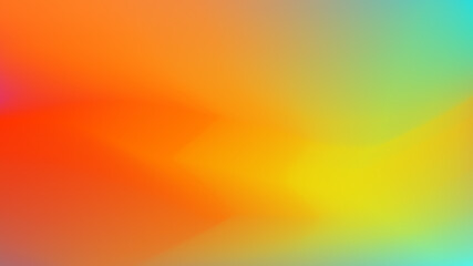 orange, yellow, blue gradient abstract backgroung