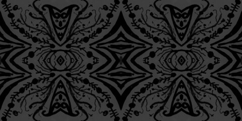 Victorian tile pattern. Retro baroque texture. Classic rococo design decor.