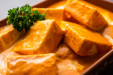 Paneer Butter Masala or Cheese Cottage Curry