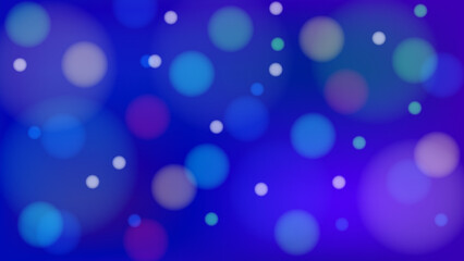 Transparent circular colored lights on a background. Vector stock illustration.