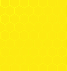 Abstract pentagon shape yellow background vector stock illustration.