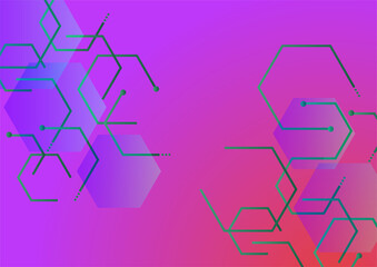 Abstract modern colorful background. Vector illustration