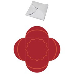 petal envelope (red)