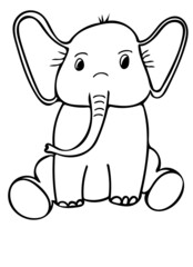 Illustration of elephant