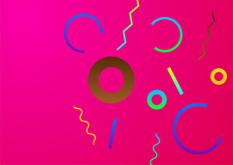 Abstract modern colorful background. Vector illustration