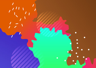 Abstract modern colorful background. Vector illustration