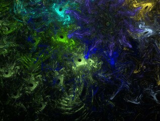 Imaginatory fractal abstract background Image