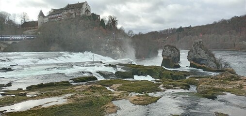Castle by the Rhine Falls