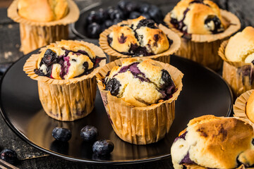 Dessert: Fresh Blueberry Muffin Cake