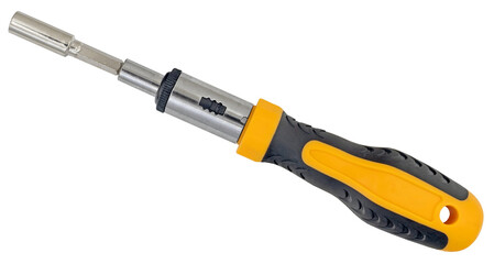 Screwdriver isolated on a white