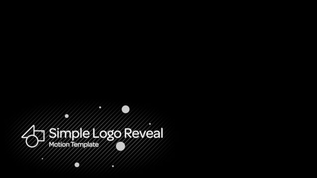 Simple Logo Reveal Lower Third