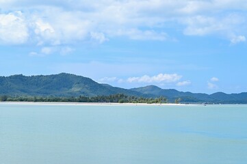 Obraz premium View of Laem Haad Beach on Koh Yao Yai in Southern Thailand