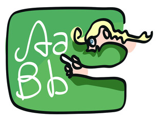 
continuous, drawing, illustration, line art, one line, single line,
chalkboard child school, alphabet kid writing, girl writing, smiling girl,
alphabet, chalkboard, smiling, learning, first school, s