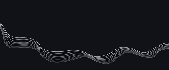 Abstract modern wavy geometric lines or stroke vector design background can be used for background, desktop background, screen saver, wallpaper, illustration, art.
