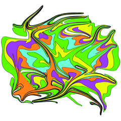 Obraz premium abstract background with a butterfly