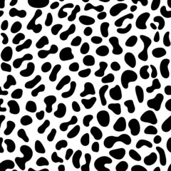 Seamless Leopard Pattern Wild animal print