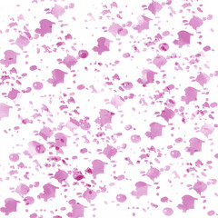 Brown Watercolor Drop Background
