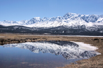lake in the mountains