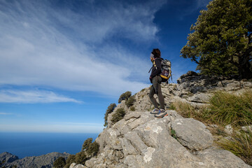 Son Nebot ridge, Escorca, Mallorca, Balearic Islands, Spain