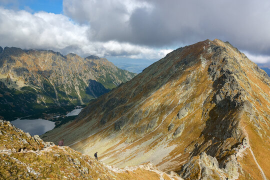 Traveling along the Tatra trails