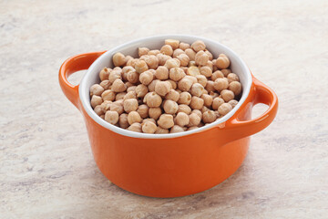 Dry Chickpea beans for cooking