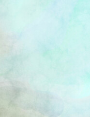 Soft watercolor wallpaper. Artistic painting with softly brushed colors. Pastel colors dabbed background. Painted abstract wall art.