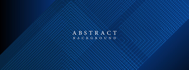 Obraz premium blue with gradient lines