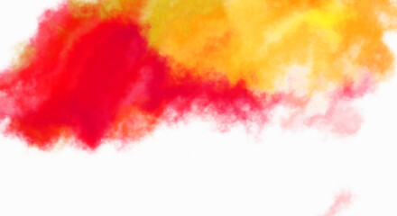 Watercolor painted background. Abstract Illustration wallpaper. Brush stroked painting. 2D Illustration.