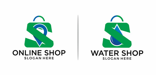 Creatively combine the location of the bag and water online shop