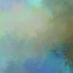 Painted composition with vibrant brush strokes. Textured colorful painting. Paint brushed wallpaper.