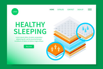 Healthy Sleeping Mattress Website