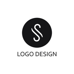 modern letter s logo design template