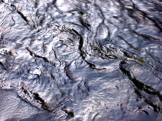 Mysterious waves on the surface of the water