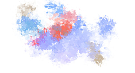 Brushed Painted Abstract Background. Brush stroked painting. Strokes of paint. 2D Illustration.