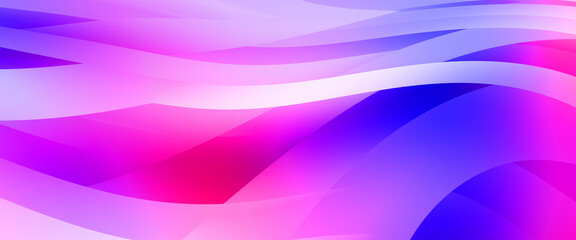 Abstract background with colorful gradient. Vibrant graphic wallpaper with stripes design. Fluid 2D illustration of modern movement.