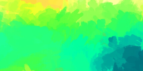 Brush stroked painting. Artistic vibrant and colorful wallpaper. Chaotic painting. Brushed Painted Abstract Background.