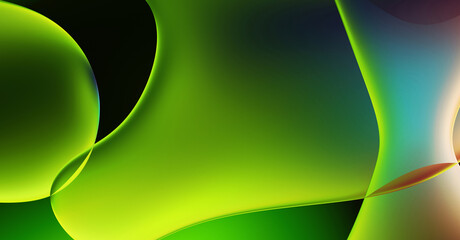 Abstract background. Fluid color gradient waves, with dynamic motion. Neon colorful abstract design of light waves. Illustration For Wallpaper, Banner, Background, Card, Book Illustration, website.