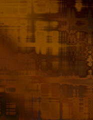 Urban grunge background with geometrical pattern. Linear colorful texture. Futuristic wallpaper of a decaying texture..