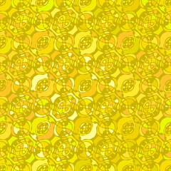 Creative doodle art seamless pattern with different shapes and textures. Collage. Artistic background. Abstract wallpaper. Decorative hipster tile. .