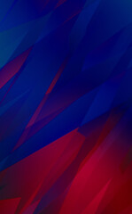 Obraz premium Abstract background. Striped colorful textured geometric wallpaper. Intersecting diagonal shapes pattern graphic. Vibrant design.