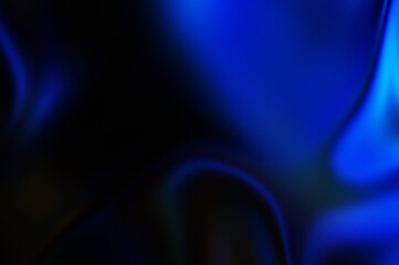 Fluid abstract background with colorful gradient. 2D illustration of modern movement.