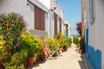 Traditional housing in Koskinou Rhodes Greece