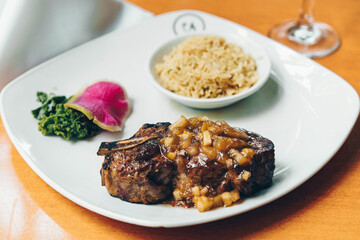 Pork Chop dinner