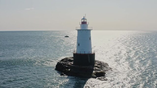 Sakonnet Lighthouse Little Compton in Rhode Island