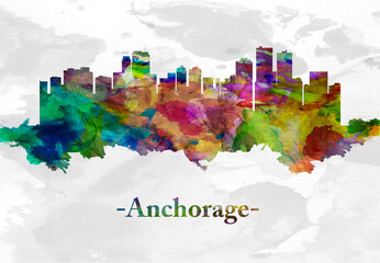 Anchorage Alaska Skyline