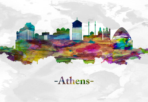 Athens Skyline